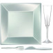 Design Disposable TableWare White Pearl